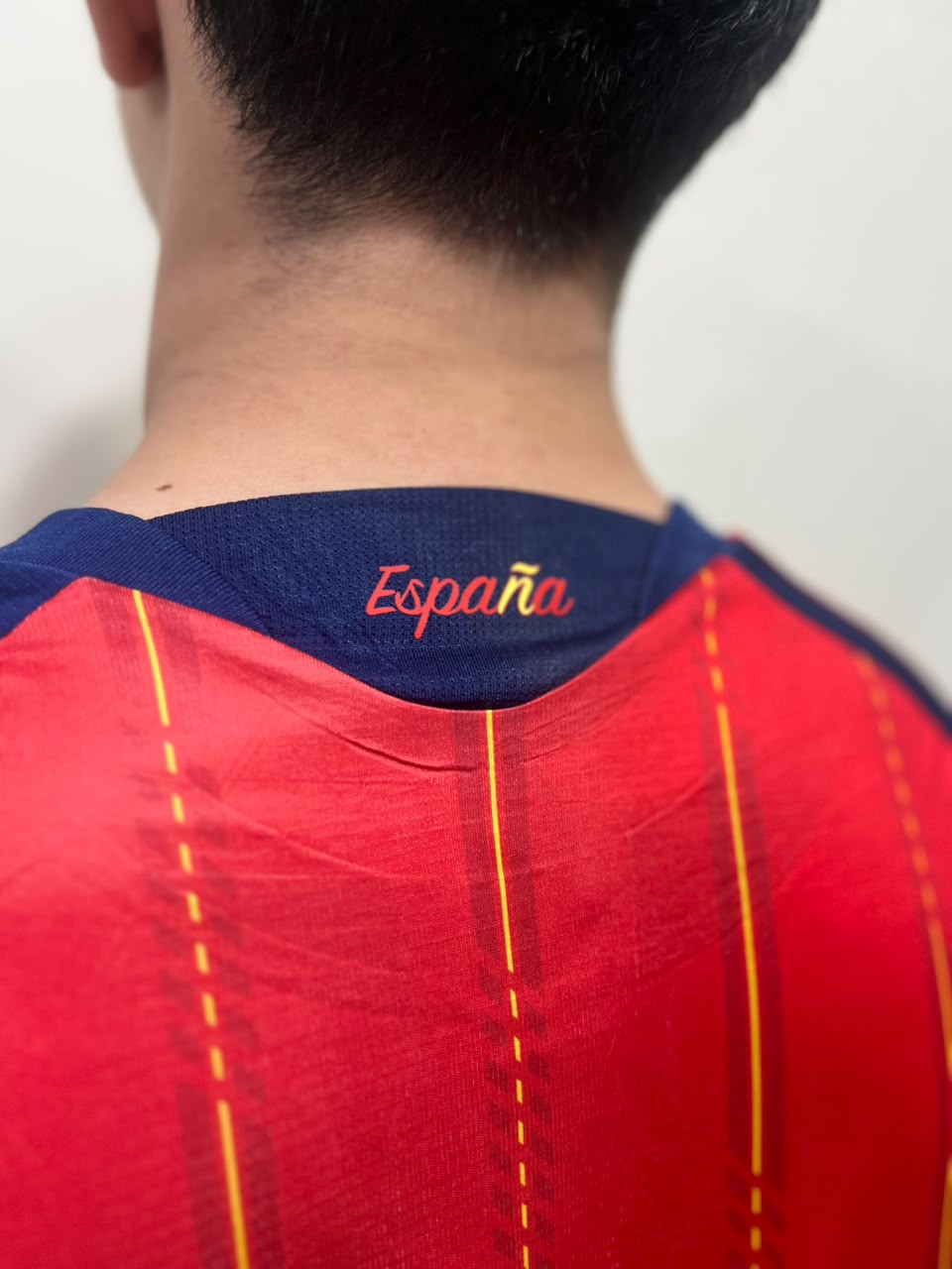 Camisa Seleção da Espanha - Nova - outro ângulo