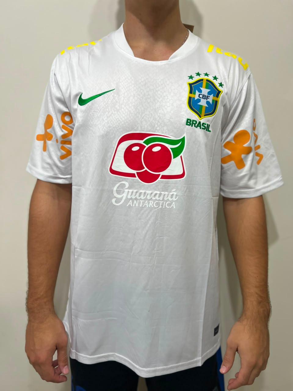 Camisa Seleção Brasileira Branca - Nova - foto 3