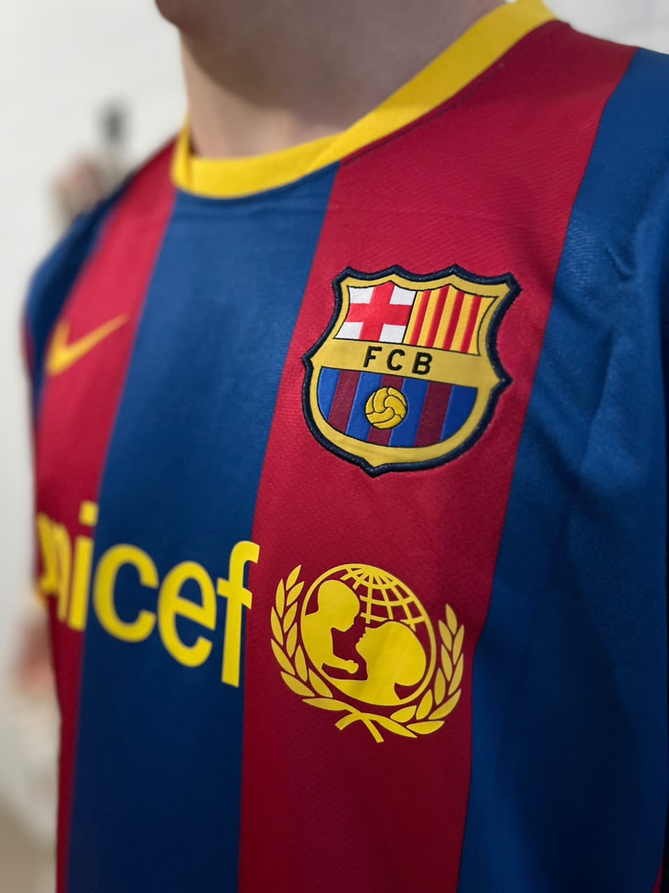 Camisa Retrô Barcelona (Messi) - Nova