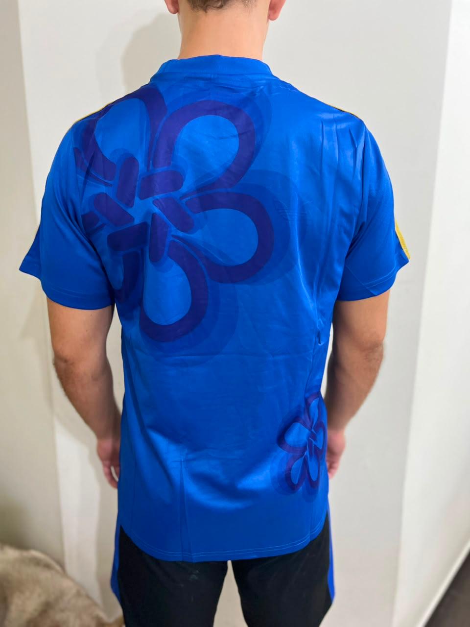 Camisa Real Madrid Azul - Nova - outro ângulo