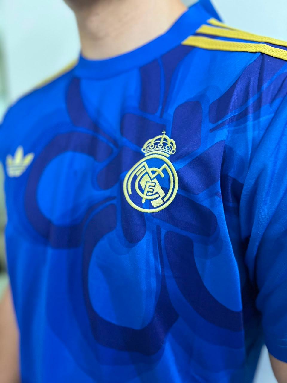 Camisa Real Madrid Azul - Nova