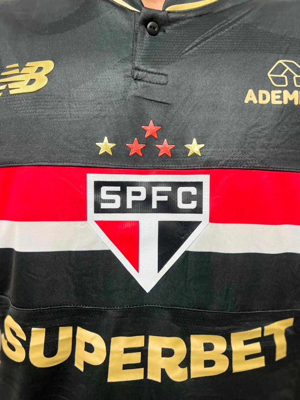 Camisa São Paulo Preta - Nova
