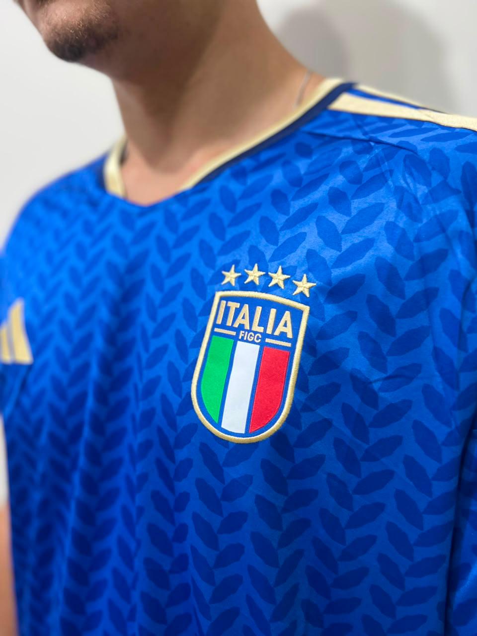 Camisa Seleção Itália Azul - Nova
