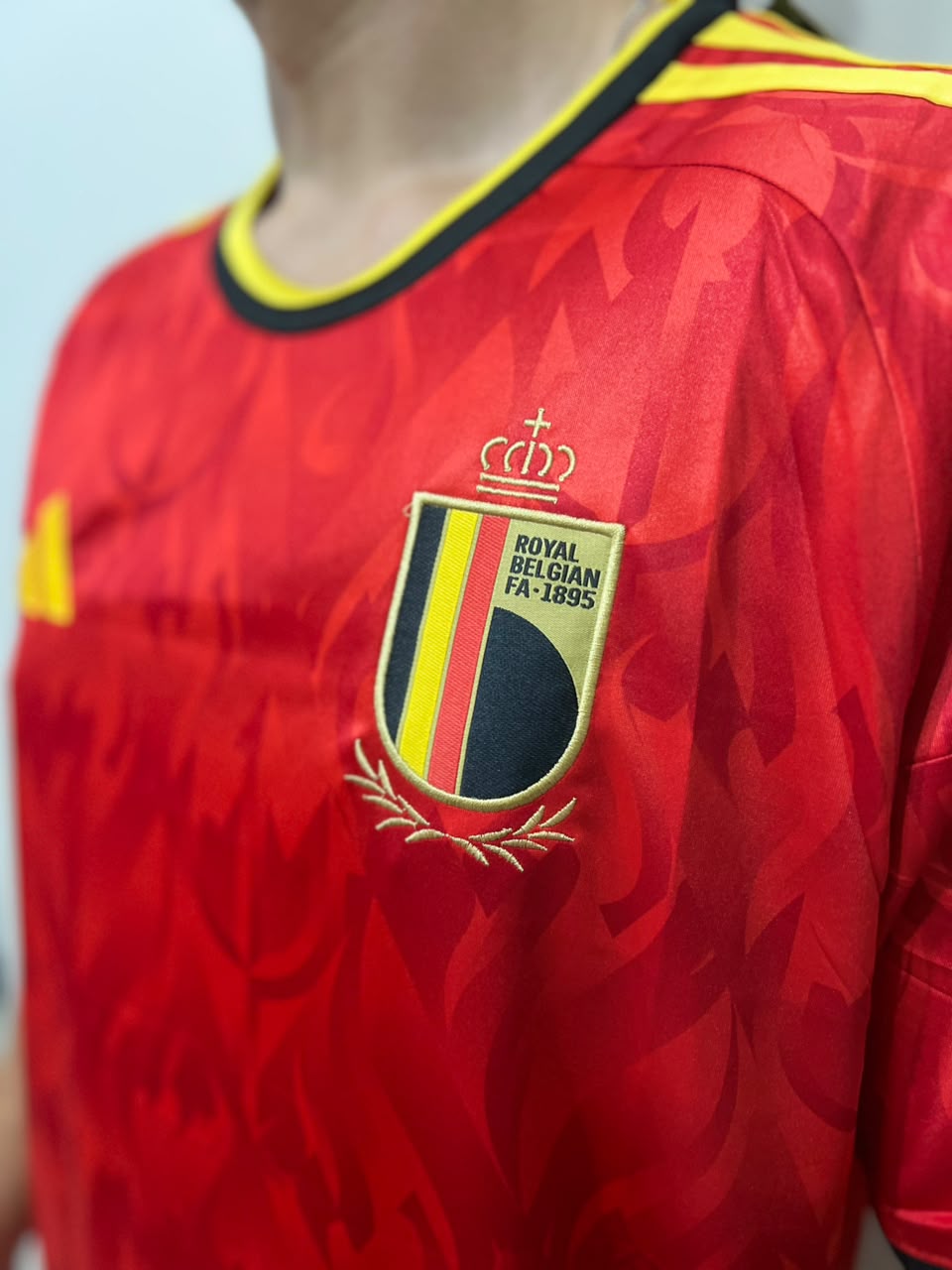 Camisa Seleção Bélgica Vermelha - Nova